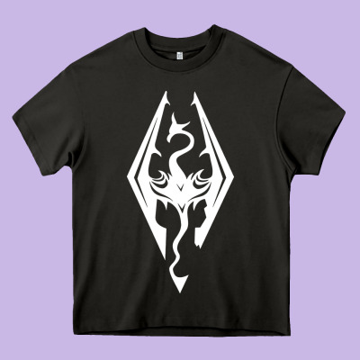 Skyrim Elder Heavy Core Tee Designed By Artisfamous