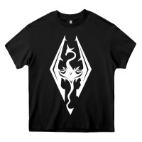 Black skyrim elder Heavy Core Tee - artisFamous