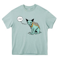 Arona lying cat Heavy Core Tee - artisFamous