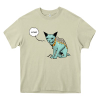 Mossy lying cat Heavy Core Tee - artisFamous