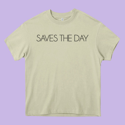 Saves The Day Heavy Core Tee Designed By Artisfamous