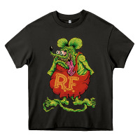 Asphalt classic rat fink Heavy Core Tee - artisFamous