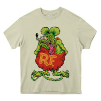 Mossy classic rat fink Heavy Core Tee - artisFamous