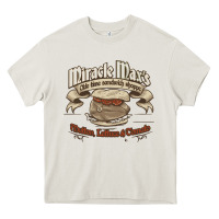 Cream mutton lettuce and tomato Heavy Core Tee - artisFamous