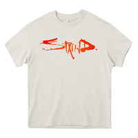 Cream staind new Heavy Core Tee - artisFamous
