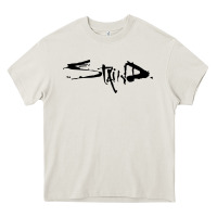 Cream staind new Heavy Core Tee - artisFamous