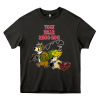 Asphalt yogi bear & boo boo Heavy Core Tee - artisFamous