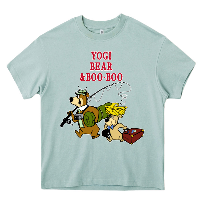 Yogi Bear & Boo Boo Heavy Core Tee by artisFamous | Teevron