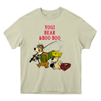Mossy yogi bear & boo boo Heavy Core Tee - artisFamous