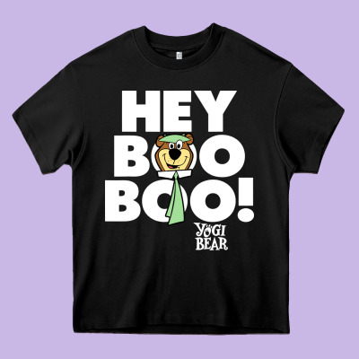 Yogi Bear Heavy Core Tee Designed By Artisfamous