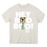 Cream yogi bear Heavy Core Tee - artisFamous