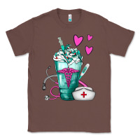 Chestnut Nurse Frappe Classic Tee - FaDigitalArtStudio