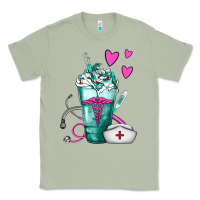 Matcha Nurse Frappe Classic Tee - FaDigitalArtStudio