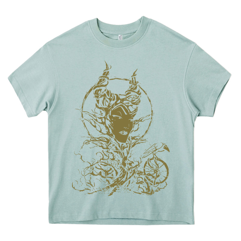 Sleeping Beauty Maleficent Crow Branchesy Heavy Core Tee by artisFamous | Teevron