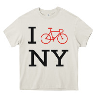 I Bike Ny Funny Bike Heavy Core Tee | Teevron