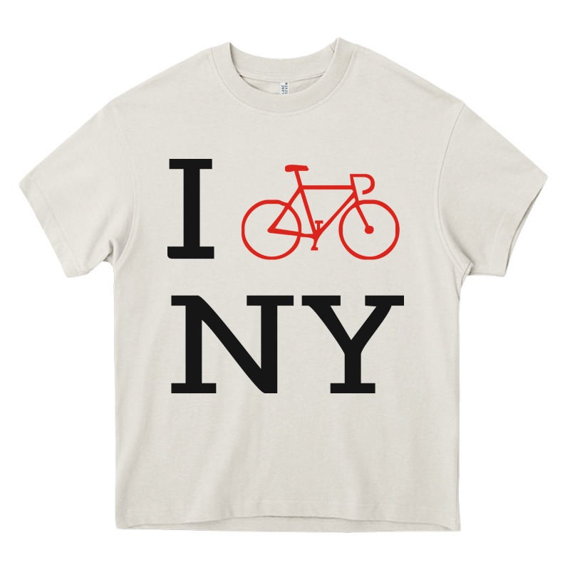 I Bike Ny Funny Bike Heavy Core Tee by artisFamous | Teevron