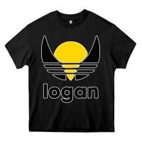 Black logan Heavy Core Tee - artisFamous