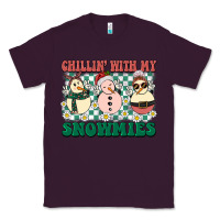 Plum Chillin with my Snowmies Classic Tee - BarkalooDesign