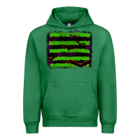 Emerald halloween with bat backround Urban Hoodie - RanaPortraitStore