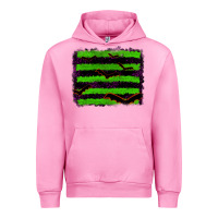 Fuchsia Pink halloween with bat backround Urban Hoodie - RanaPortraitStore