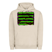 Pigment French Oak halloween with bat backround Urban Hoodie - RanaPortraitStore