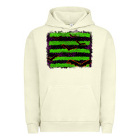 Pigment Pistachio halloween with bat backround Urban Hoodie - RanaPortraitStore