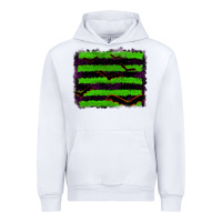 White halloween with bat backround Urban Hoodie - RanaPortraitStore