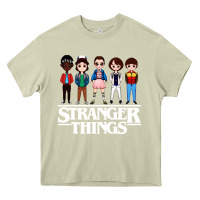 Mossy stranger kids Heavy Core Tee - artisFamous