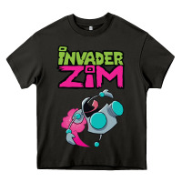 Asphalt Invader Zim Gir Heavy Core Tee - artisFamous