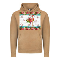 Vintage Camel flamingo with tropical flowers Vintage Hoodie - Artiststas