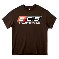 Chocolate Brown ecs tuning Heavy Core Tee - artisFamous