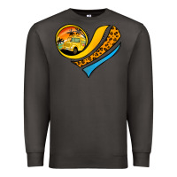 Smoke Bus Driver Off Duty Heart Premium Sweatshirt - Jasminsmagicworld