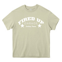 Mossy fired up garage Heavy Core Tee - artisFamous