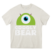 Cream googly bear Heavy Core Tee - artisFamous
