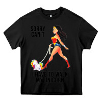 Black wonder woman sorry can't Heavy Core Tee - artisFamous