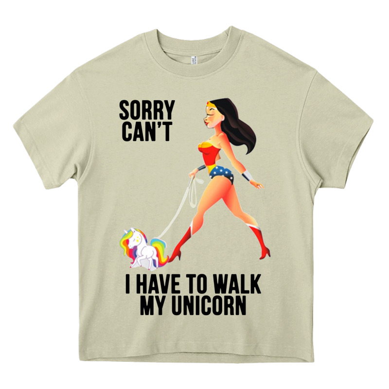 Wonder Woman Sorry Can't Heavy Core Tee by artisFamous | Teevron