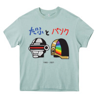 Arona DAFTPUNK Japanese Heavy Core Tee - artisFamous