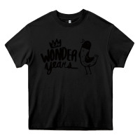 Black The Wonder Years Heavy Core Tee - artisFamous