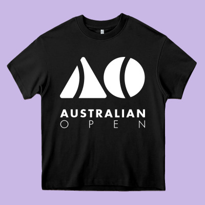 Australian Open Heavy Core Tee Designed By Artisfamous