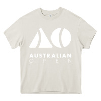 Cream australian open Heavy Core Tee - artisFamous