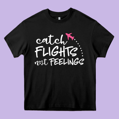 Flights Heavy Core Tee Designed By Artisfamous