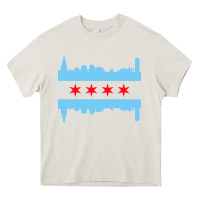 Cream awesome chicago city Heavy Core Tee - artisFamous