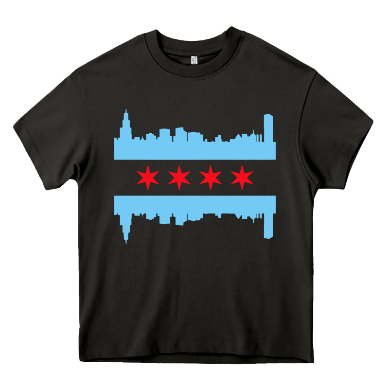 Awesome Chicago City Heavy Core Tee by artisFamous | Teevron