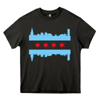 Asphalt awesome chicago city Heavy Core Tee - artisFamous