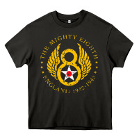 Asphalt mighty eighth   8th anniversary Heavy Core Tee - artisFamous