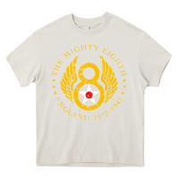 Cream mighty eighth   8th anniversary Heavy Core Tee - artisFamous