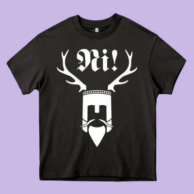 Monty Comedy Python Heavy Core Tee Designed By Artisfamous