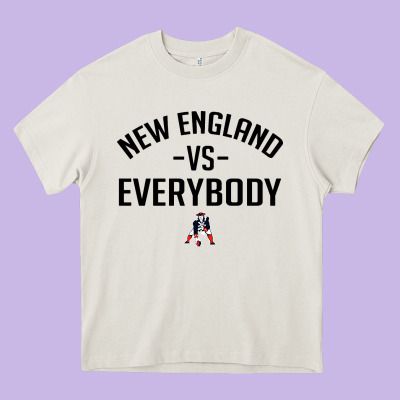 New England Heavy Core Tee Designed By Artisfamous