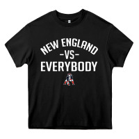 Black new england everybody Heavy Core Tee - artisFamous