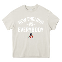Cream new england everybody Heavy Core Tee - artisFamous